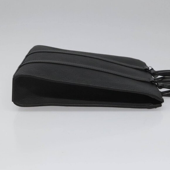 LOUIS VUITTON Monogram Taurillon Clemence Sac Plat Cloth Bag M21884 Auth PP196 - Picture 4 of 15